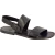 Hand gefertigte Herren-Sandalen aus Schwarze Leder aus Italien