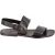 Hand gefertigte Herren-Sandalen aus Schwarze Leder aus Italien