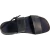 Hand gefertigte Herren-Sandalen aus Schwarze Leder aus Italien