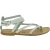 Sandales spartiates en cuir blanc pour femme - Fabriquées à la main en Italie