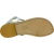 Sandales spartiates en cuir blanc pour femme - Fabriquées à la main en Italie