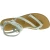 Sandales spartiates en cuir blanc pour femme - Fabriquées à la main en Italie