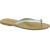 Tongs en cuir blanc pour femme - Fabriquées à la main en Italie