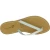 Tongs en cuir blanc pour femme - Fabriquées à la main en Italie