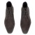 Herren Stiefelette aus dunkelbraunem Veloursleder